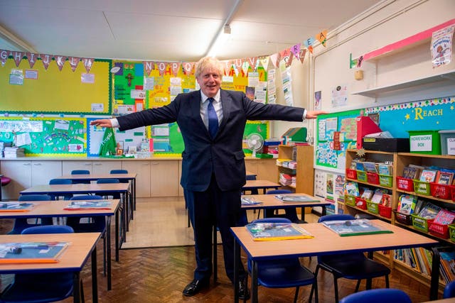 Related video: Boris Johnson says it is 'a moral duty' to reopen schools in the UK