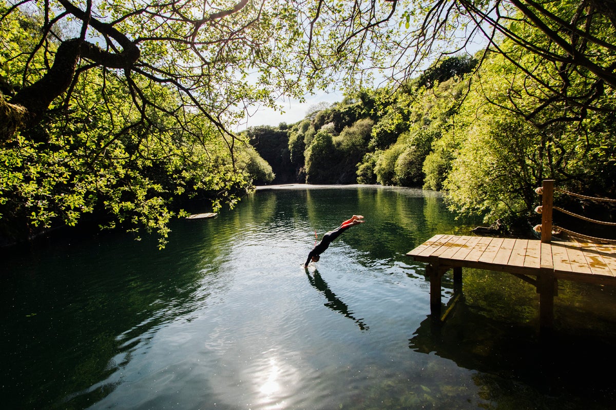 Camping with hotsell swimming near me