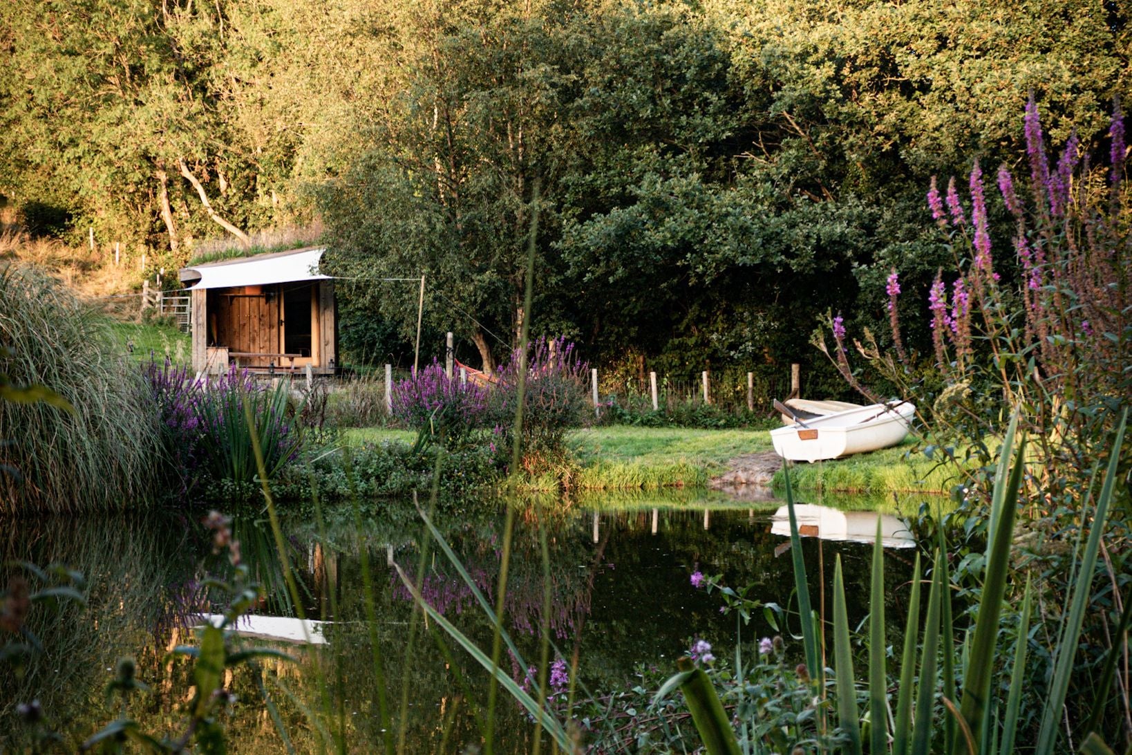 Glamping in north Wales comes with the perk of an outdoor hot bath 