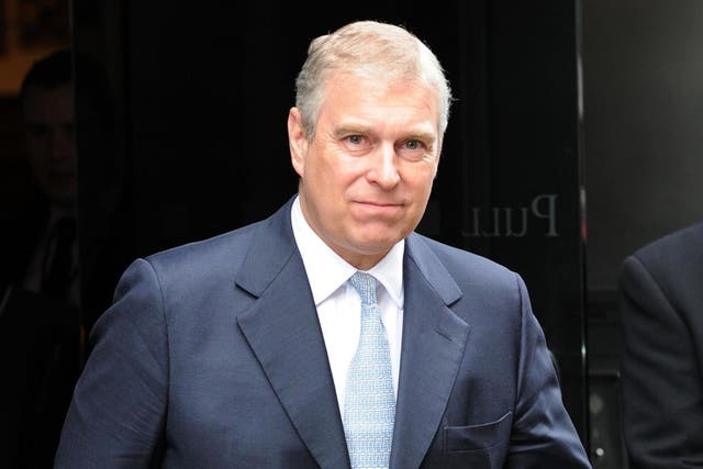 Prince Andrew on 13 March 2013 in London, England.