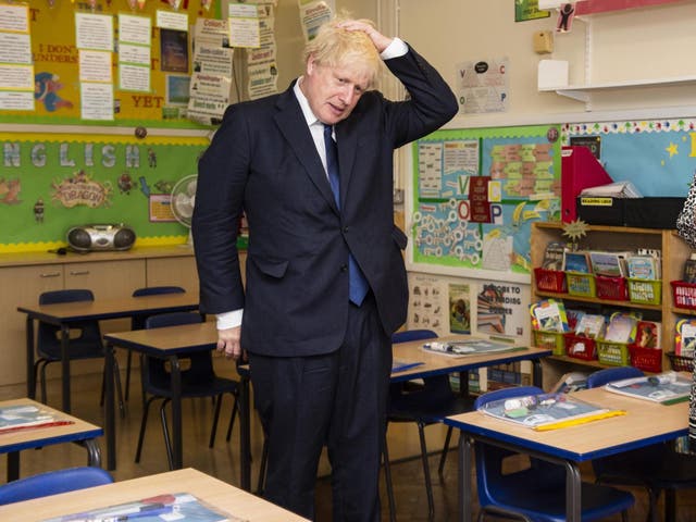 Boris Johnson has described the return of schools as the 'national priority'