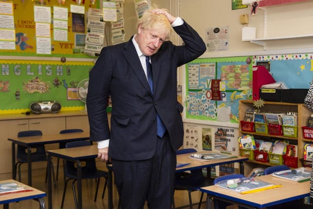 Boris Johnson has described the return of schools as the 'national priority'
