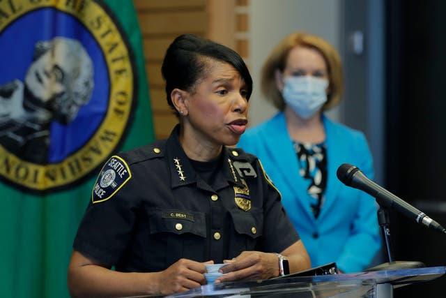 Seattle Police Chief Carmen Best has resigned her post after the city council imposed cuts on the force's budget