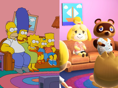 The Simpsons’ iconic intro painstakingly recreated in Animal Crossing
