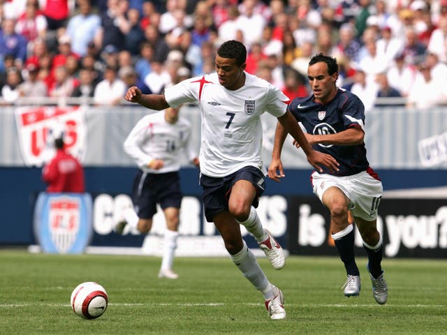 Jermaine Jenas won 21 caps for England