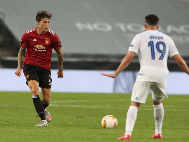 Victor Lindelof believes Manchester United are in confident mood after reaching the last-16