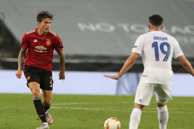 Victor Lindelof believes Manchester United are in confident mood after reaching the last-16