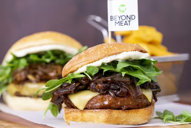 Plant-based meat substitutes were linked with lower heart disease risks in the study funded by Beyond Meat