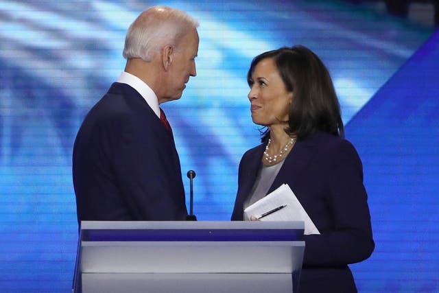 Related video: Kamala Harris has called for a reimagining of the police force following calls to defund