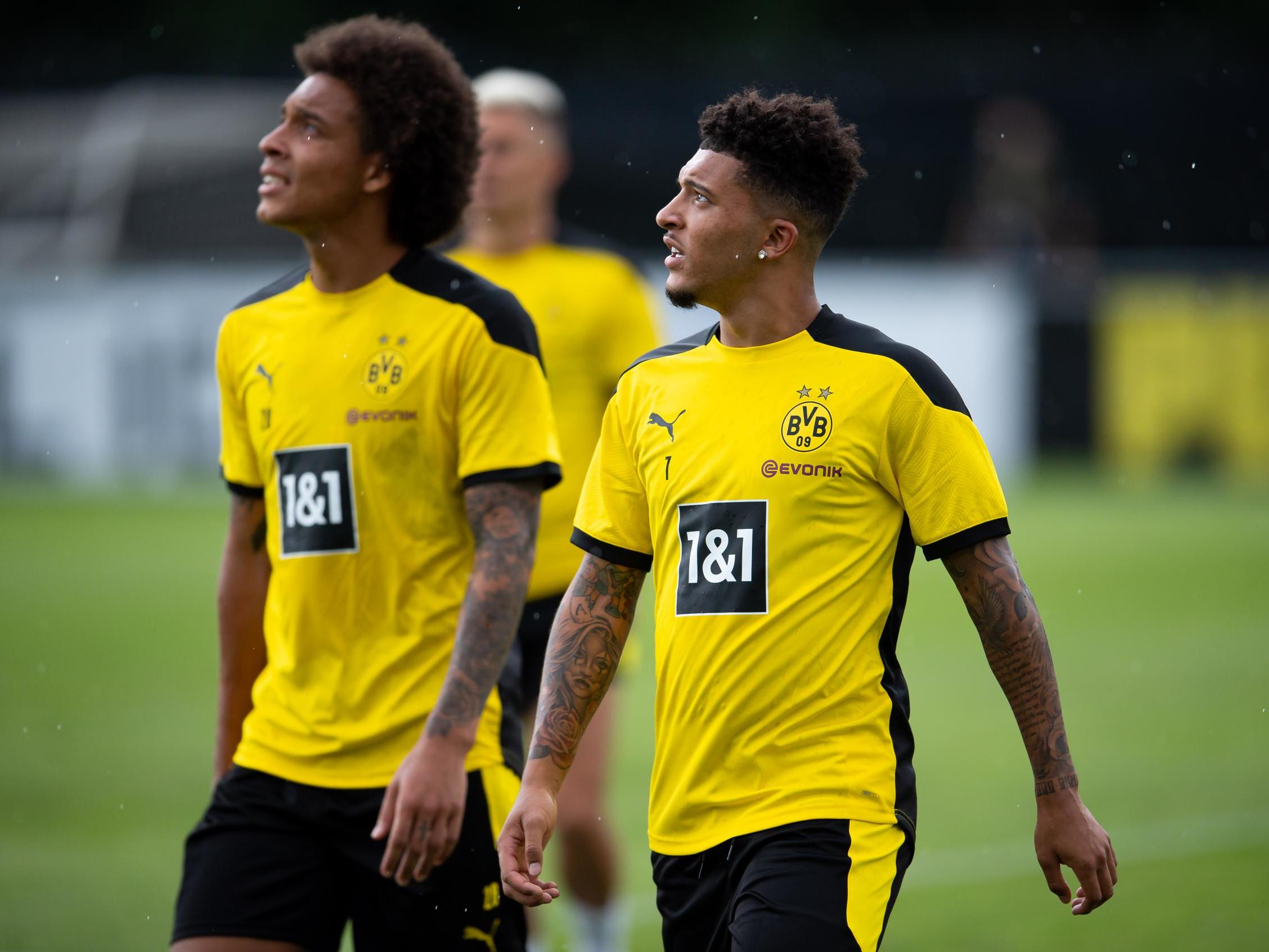 Jadon Sancho is happy at Dortmund