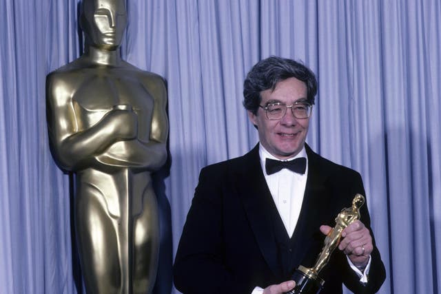 Luedtke picks up his Academy Award in 1986