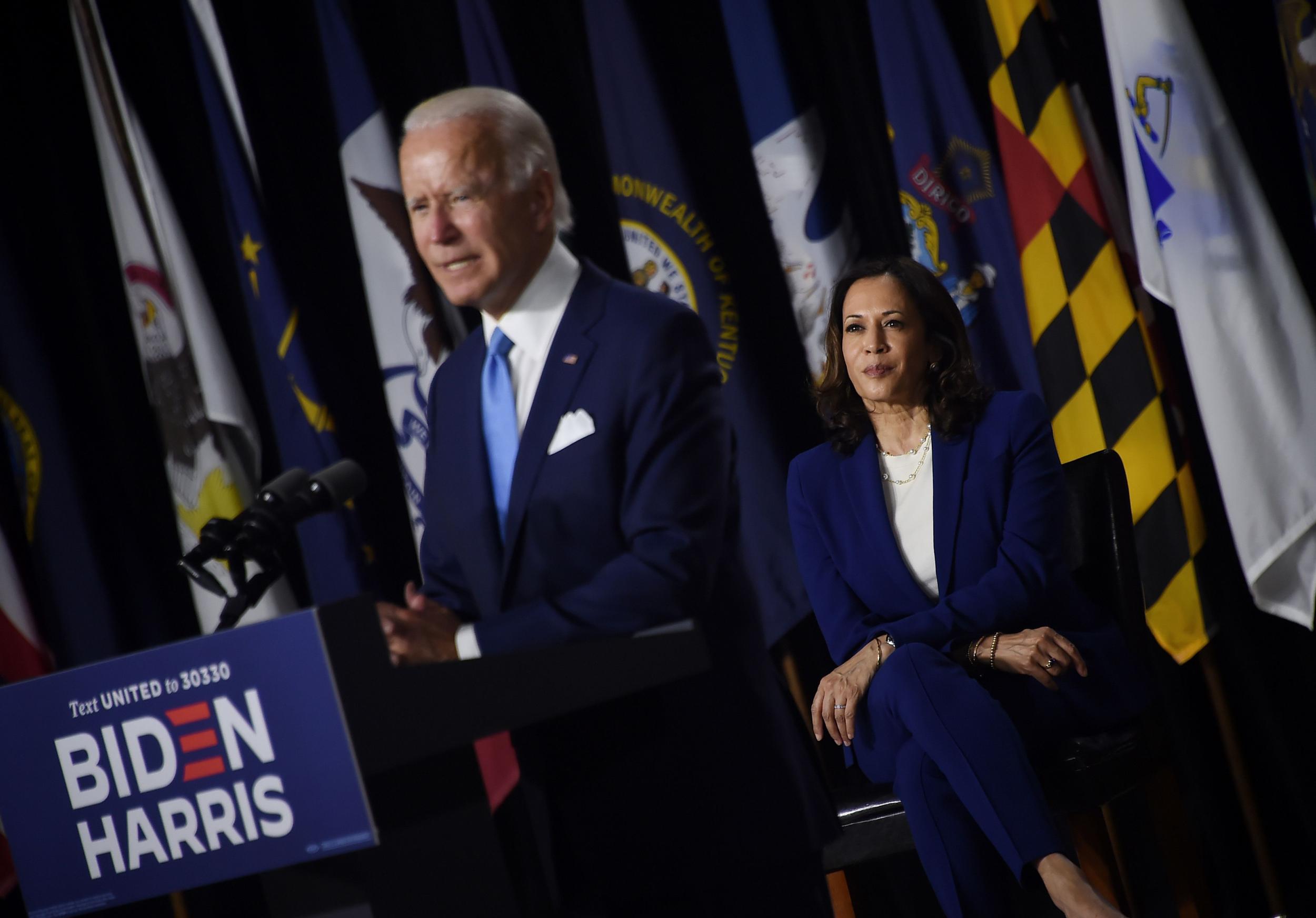 Biden says Harris is 'proven fighter for backbone of country'