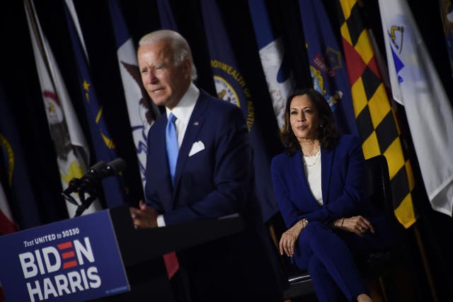 Biden says Harris is 'proven fighter for backbone of country'
