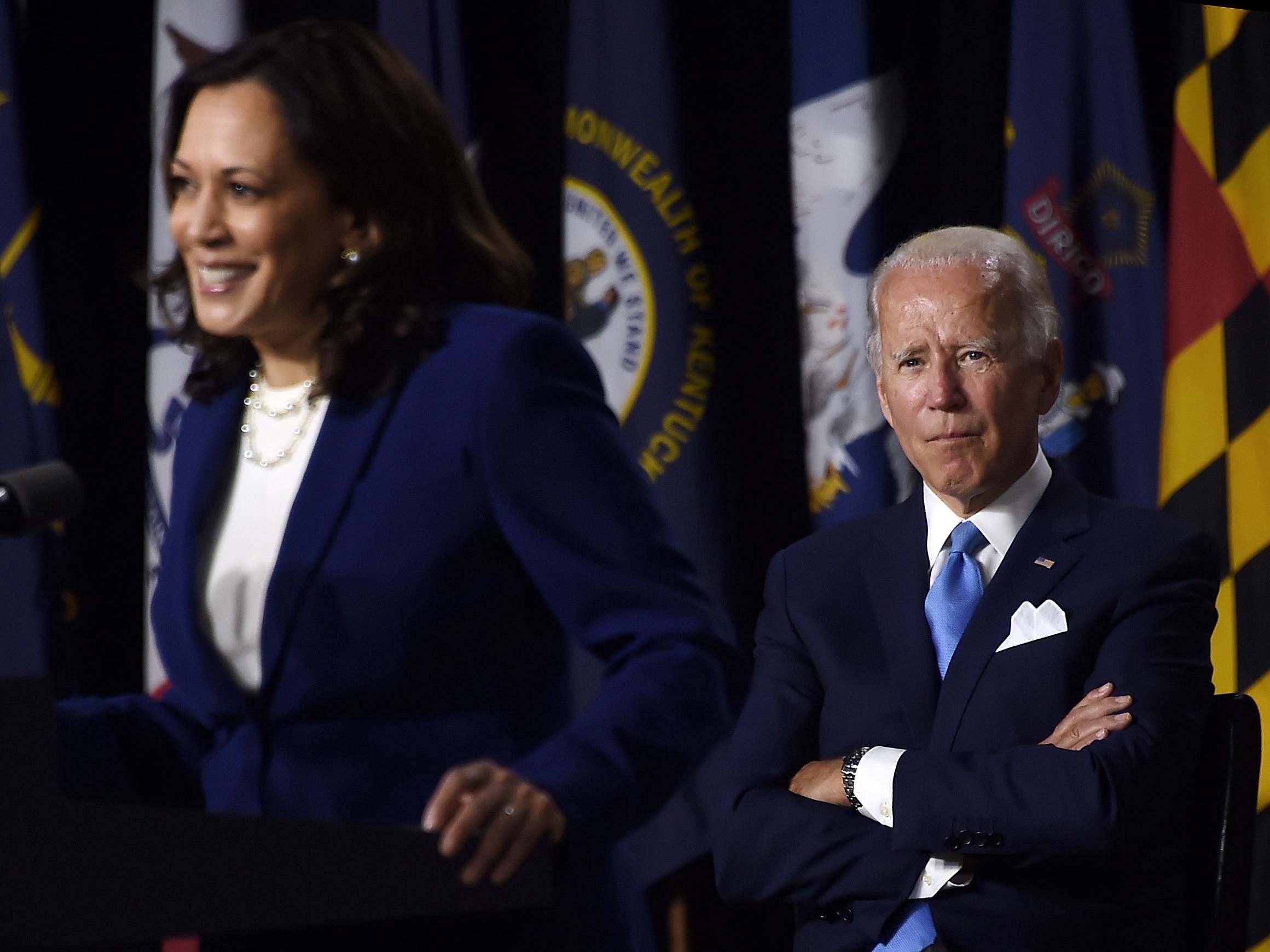 Mr Biden announced he would only consider women for the VP role