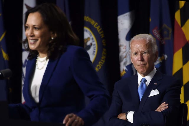 Mr Biden announced he would only consider women for the VP role