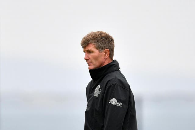 Exeter Chiefs' director of rugby Rob Baxter
