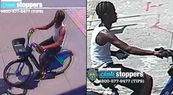 Security footage capturing the individual who allegedly robbed NYPD Commissioner John Miller's 13-year-old son