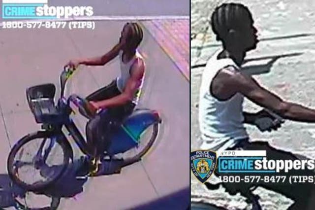 Security footage capturing the individual who allegedly robbed NYPD Commissioner John Miller's 13-year-old son