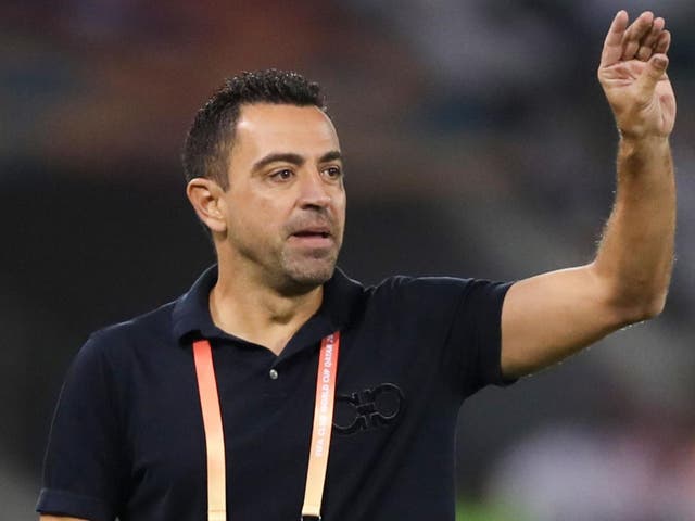 Former Barcelona midfielder Xavi manages Doha club Al Sadd