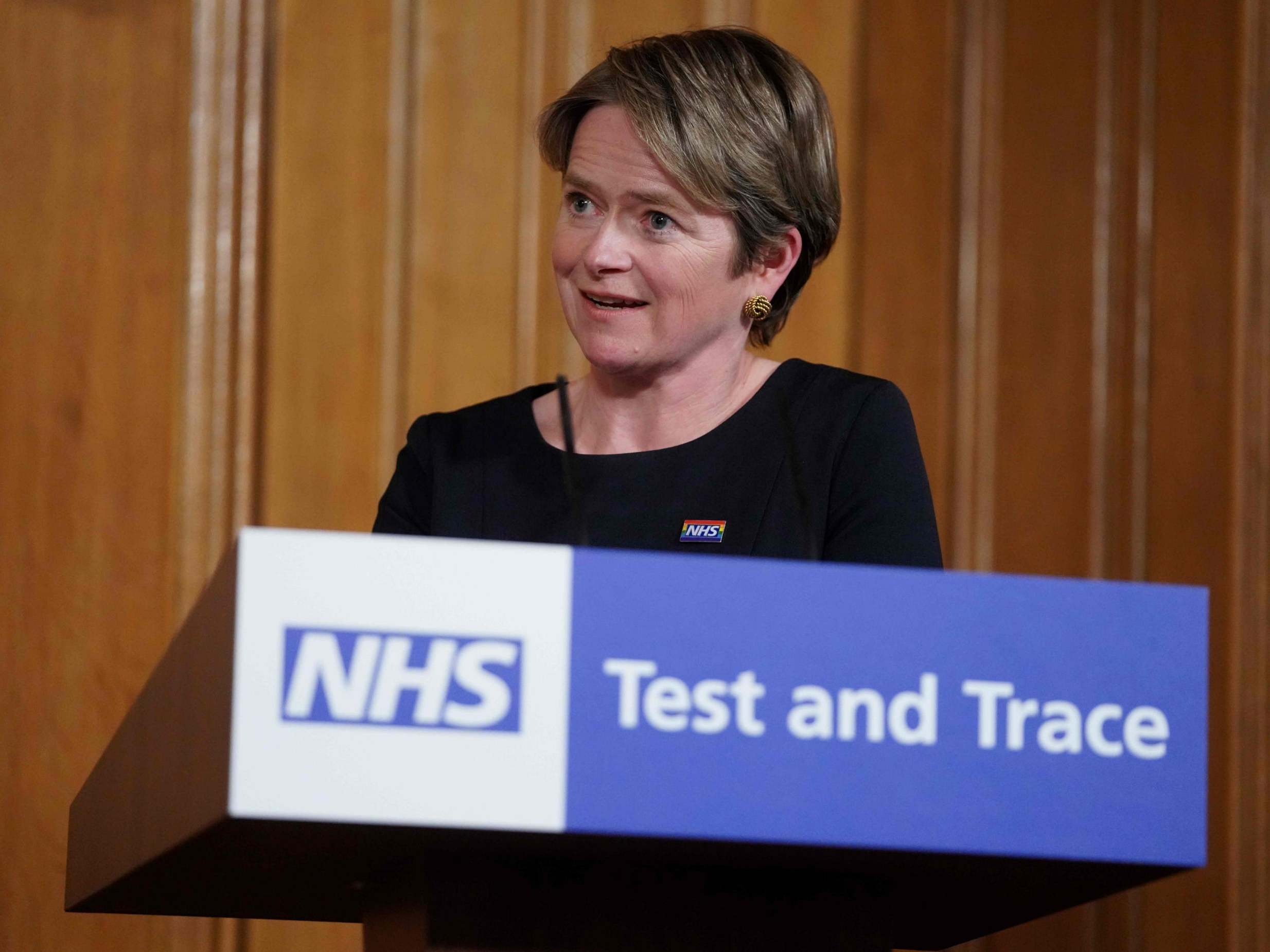 Dido Harding heads up the NHS Test and Trace programme