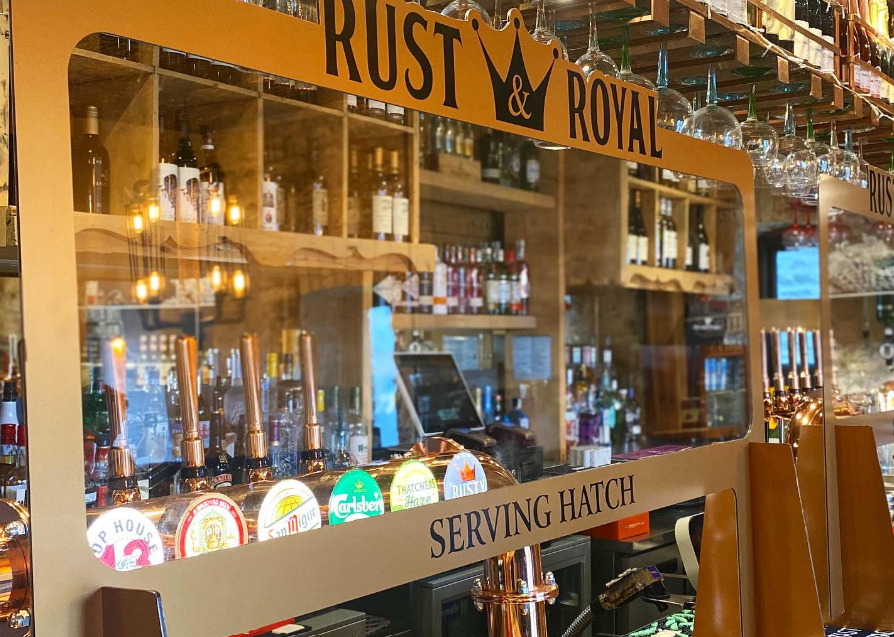 The pair met at the Rust and Royal in Plymouth