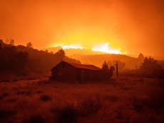 California wildfire: Evacuation orders as historic 10,000 acre blaze spreads north of LA
