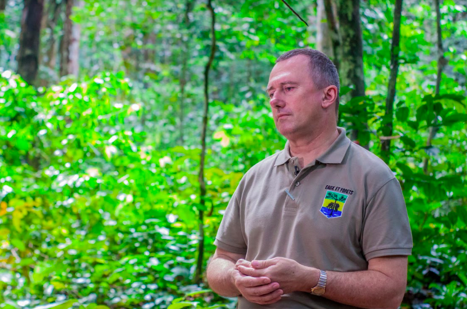 Professor Lee White, Gabon’s Minister of Forests, Oceans, Environment and Climate Change