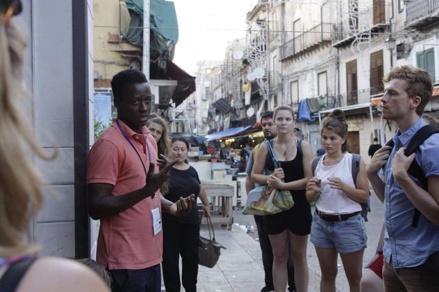 Palermo’s migrant-led tours shine a different light on the city