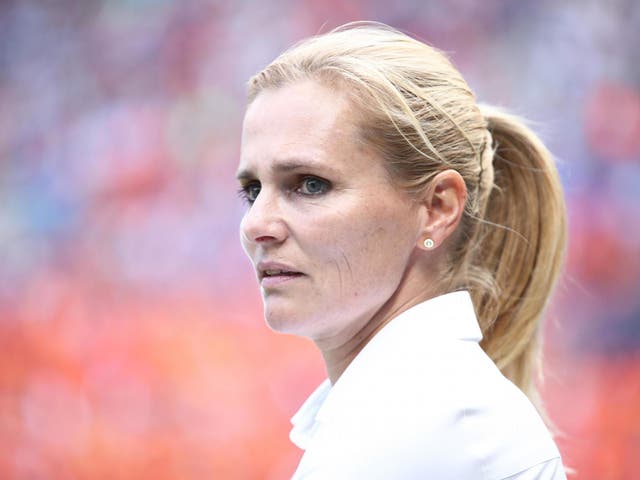 <p>England have appointed Sarina Wiegman as their new head coach</p>