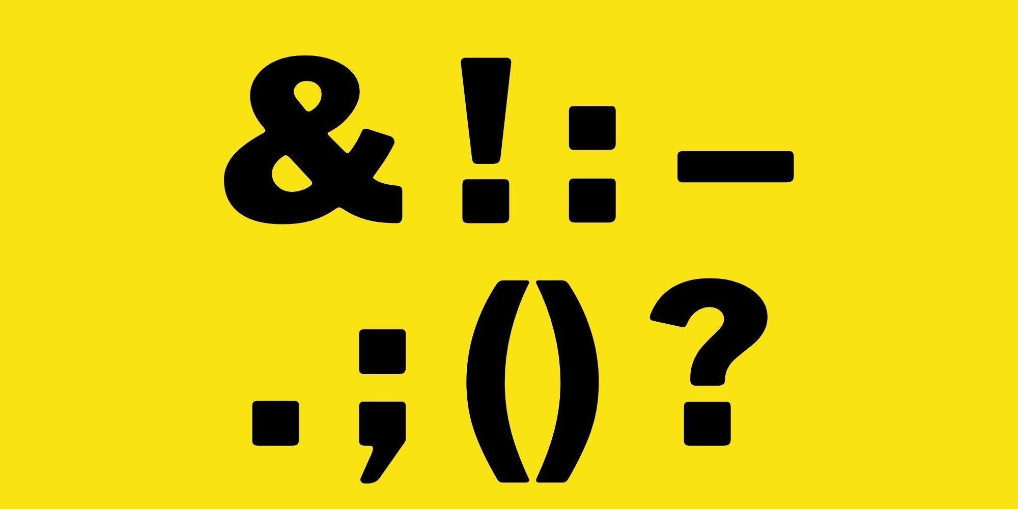 What Your Favourite Punctuation Says About You Indy100 Indy100