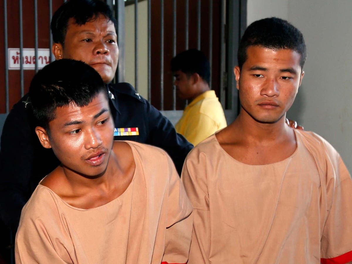 Thailand’s king commutes death sentences of men convicted of killing British tourists