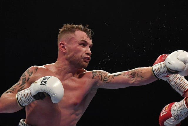 Carl Frampton defeated Darren Traynor on his return to the ring