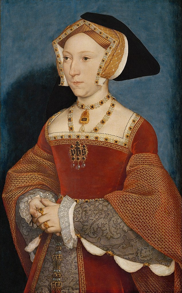 Hans Holbein’s portrait of Jane Seymour, 1536 (@KHM-Museumsverband - Public domain)