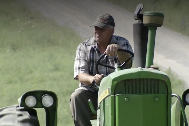 Rick Telesz, a farmer who backed Trump in 2016, is voting from Biden in the November election and will speak at the Democrat National Convention