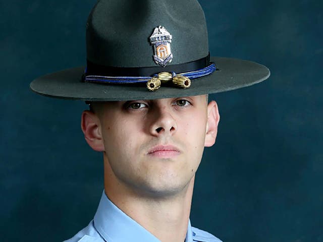 State trooper Jacob Gordon Thompson has been fired and charged with murder a week after he fatally shot a 60-year-old man who attempted to flee a traffic stop