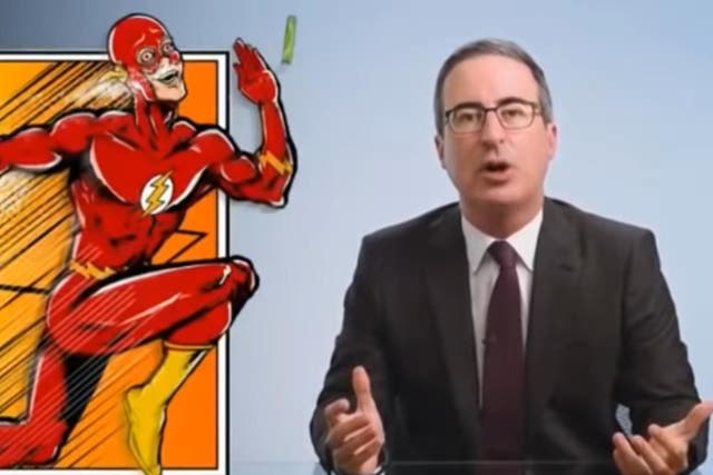 John Oliver compared Donald Trump to 'The Flash on cocaine' on last night's episode of 'Last Week Tonight'