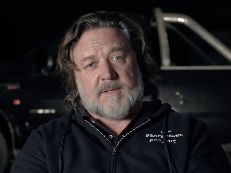 Russell Crowe's bizarre promotional videos for new film ...