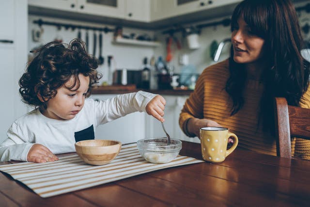Experts recommend giving your little ones a more active role when it comes to preparing foods