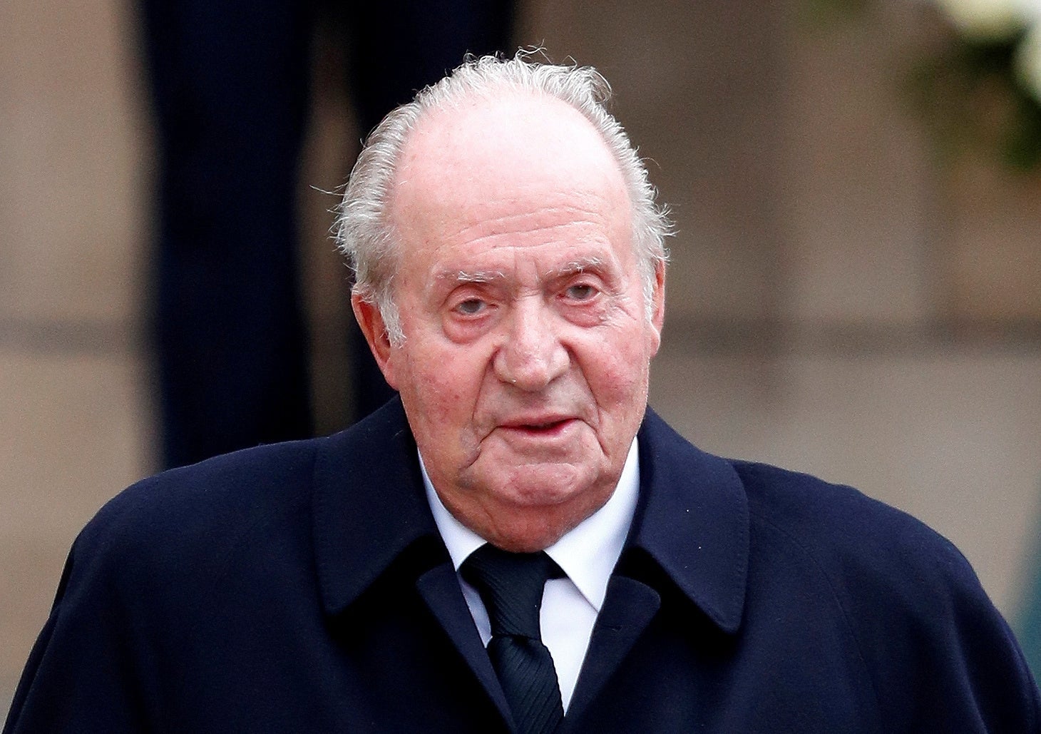 File photo of Spain's former king, Juan Carlos, pictured after attending the funeral ceremony of Luxembourg's Grand Duke Jean at the Notre-Dame Cathedral in Luxembourg in May 2019