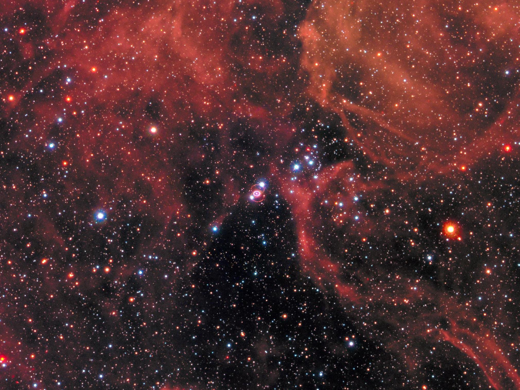 The new image of the supernova remnant SN 1987A