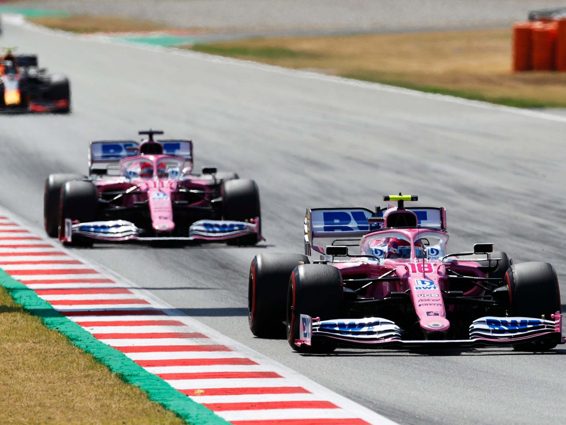 Lance Stroll delivered a strong performance to take fourth in Spain