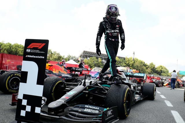 Lewis Hamilton remains top of our F1 driver power rankings after winning the Spanish Grand Prix