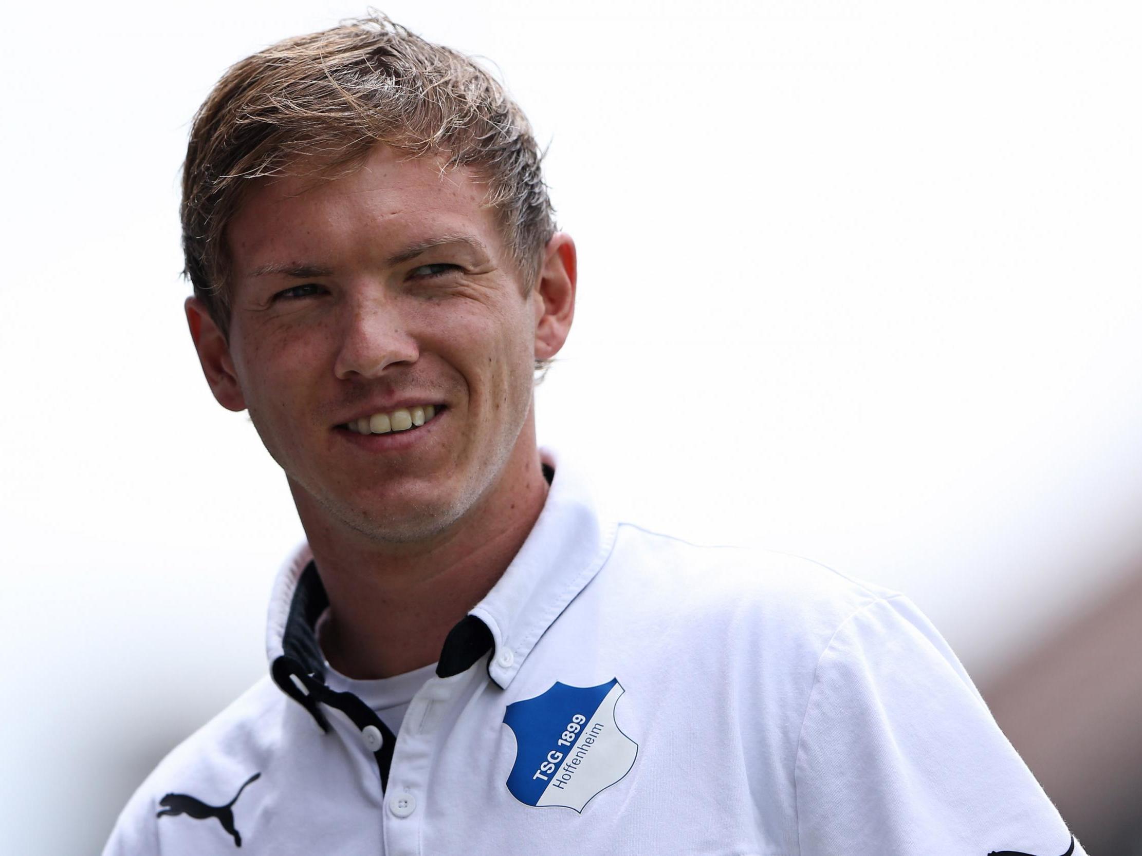 Nagelsmann during his time coaching the youth at Hoffenheim