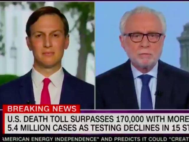 CNN's Wolf Blitzer questions Jared Kusher about the Trump administration's coronavirus response