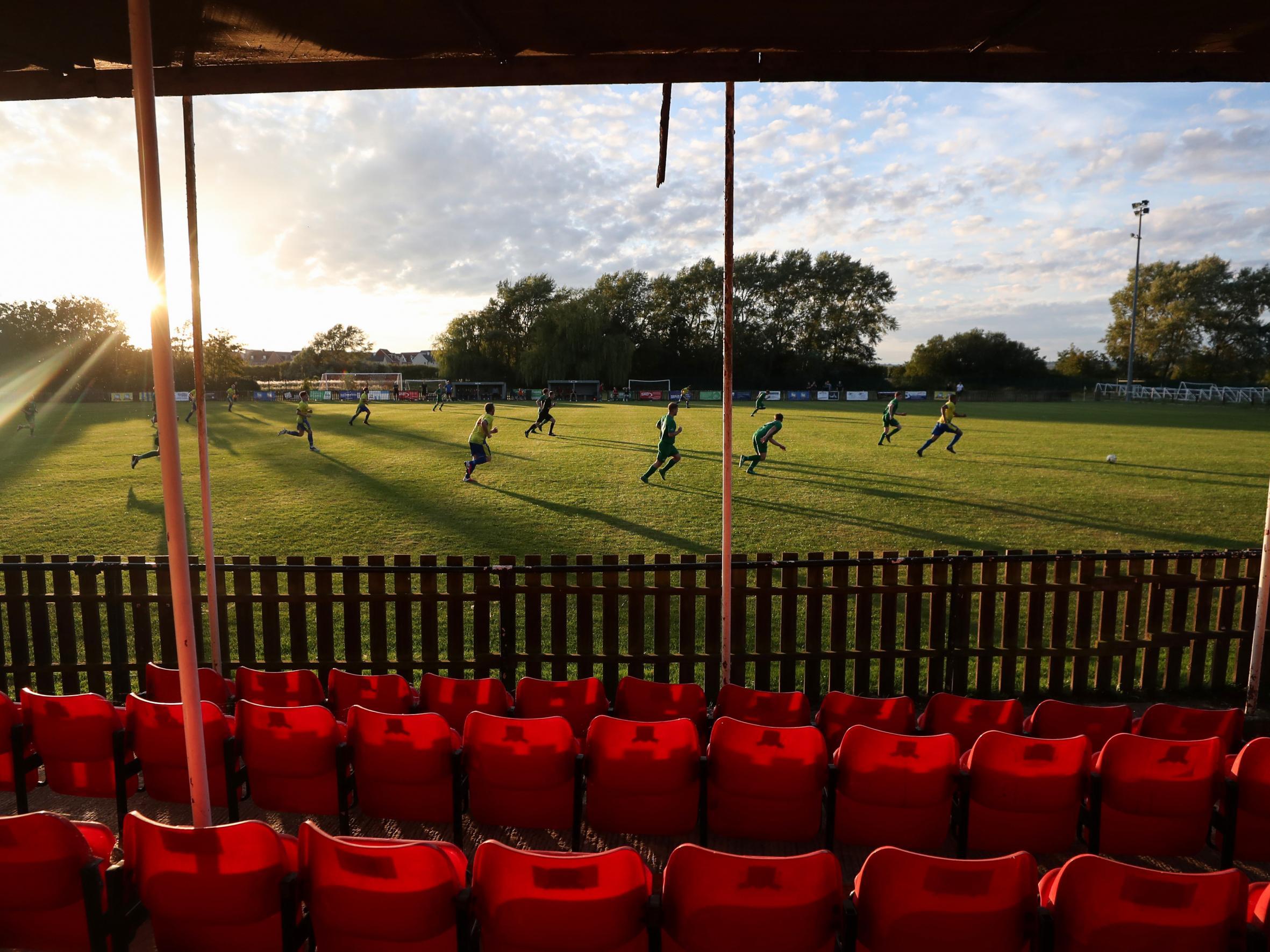 Fans are currently now allowed to attend professional matches