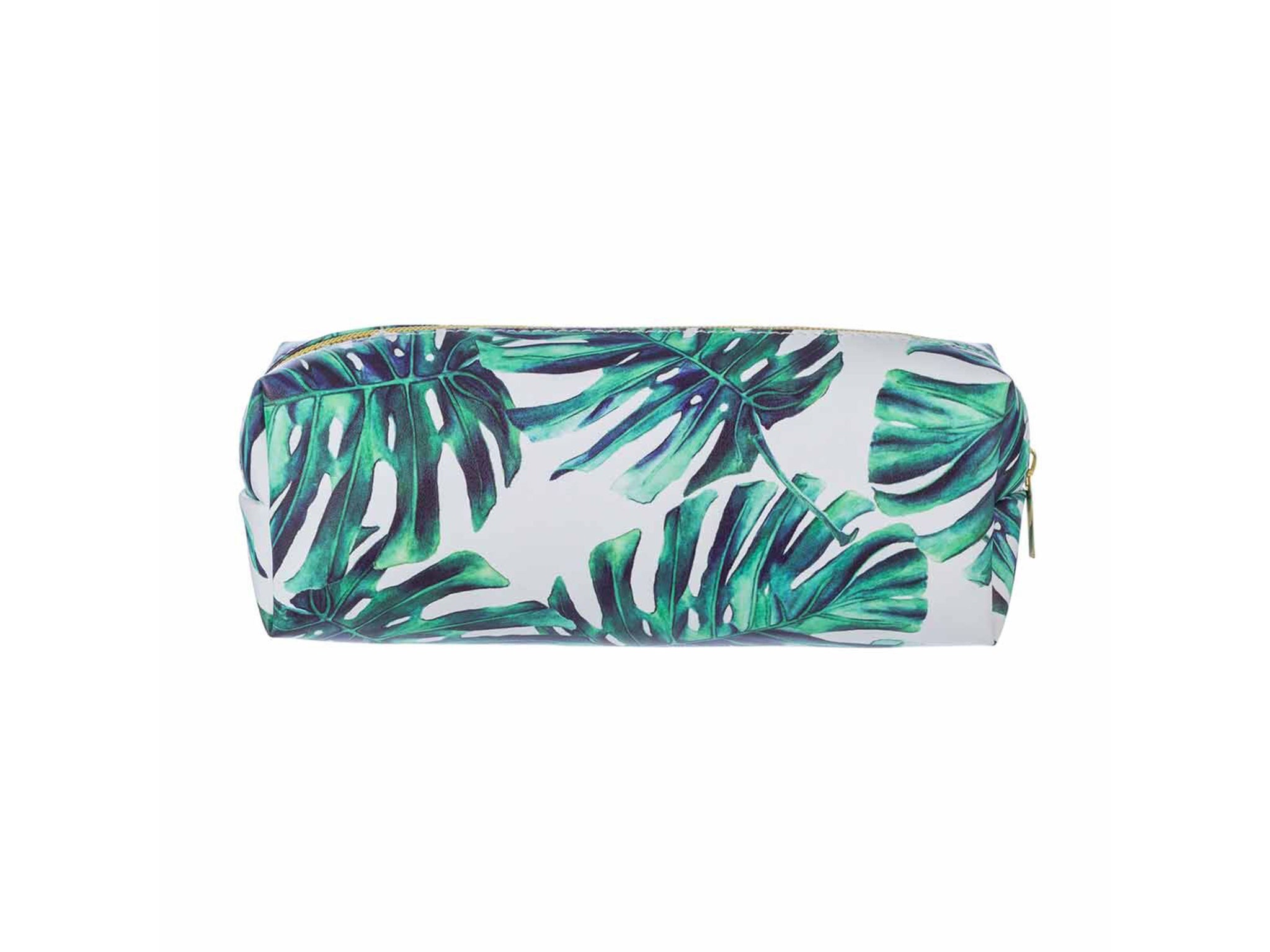 Keep summertime near with this palm tree print pencil case