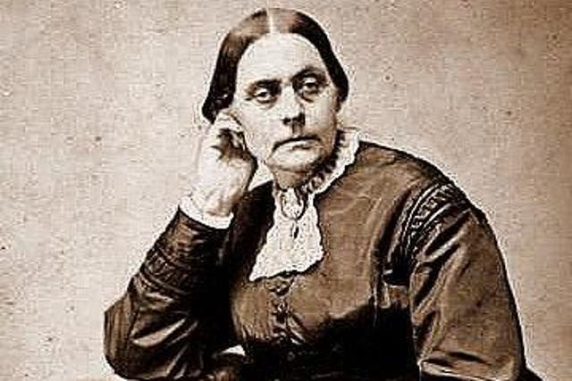 Susan B Anthony was arrested and convicted for voting illegally during the 1872 presidential election