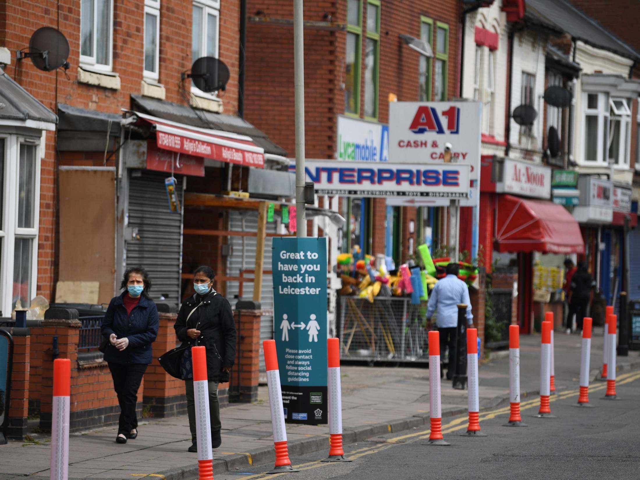 Leicester was the first city to have to go into a local lockdown in June