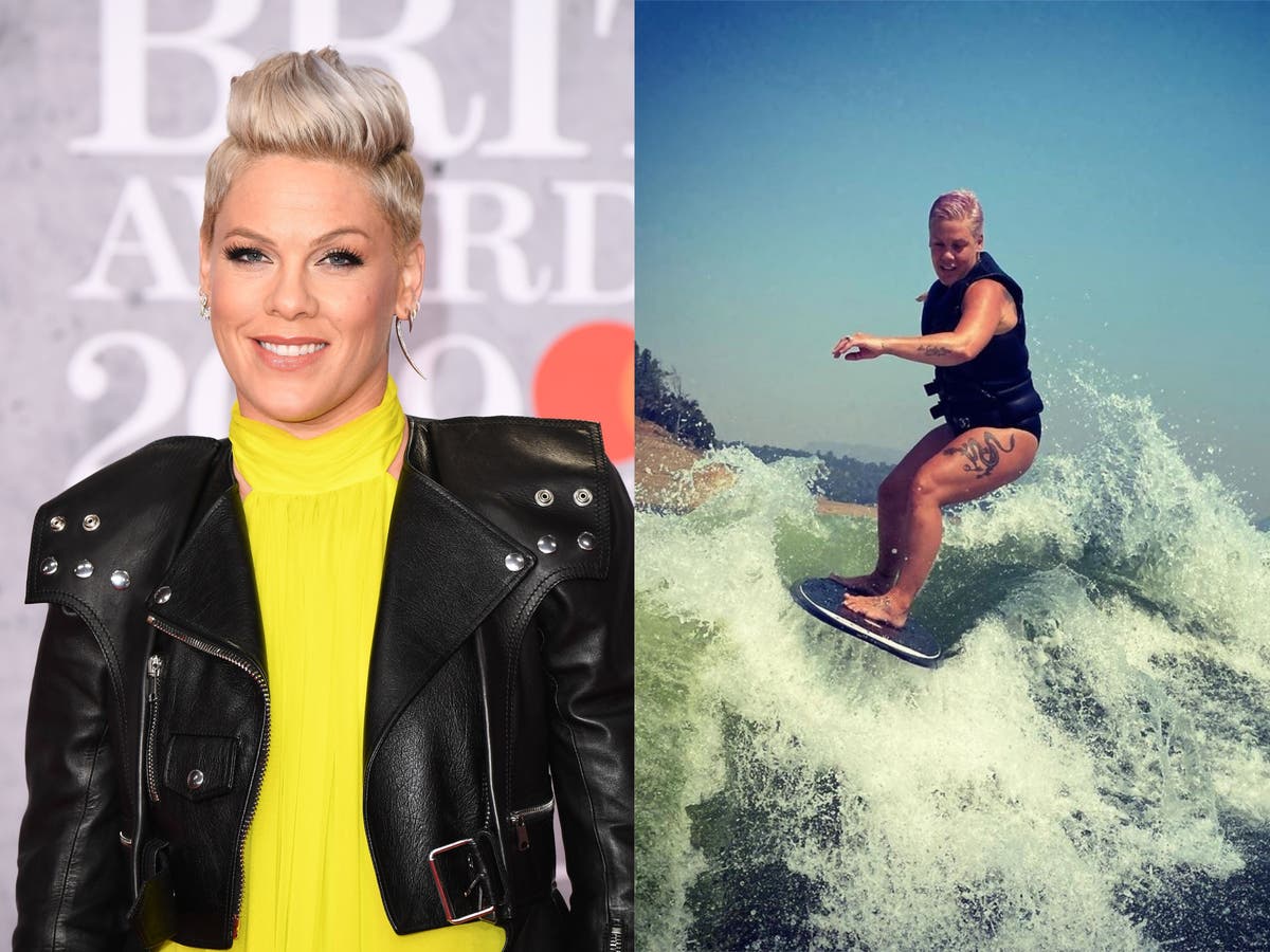 Pink celebrates ‘thunder thighs’ with empowering message on Instagram