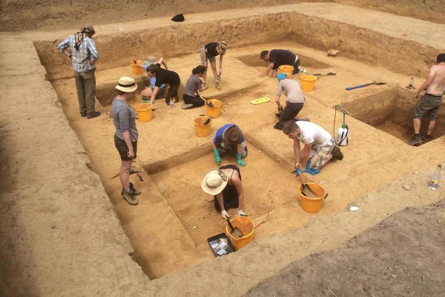 Scientists excavate a 15,000 year old Jersey site where the works were found
